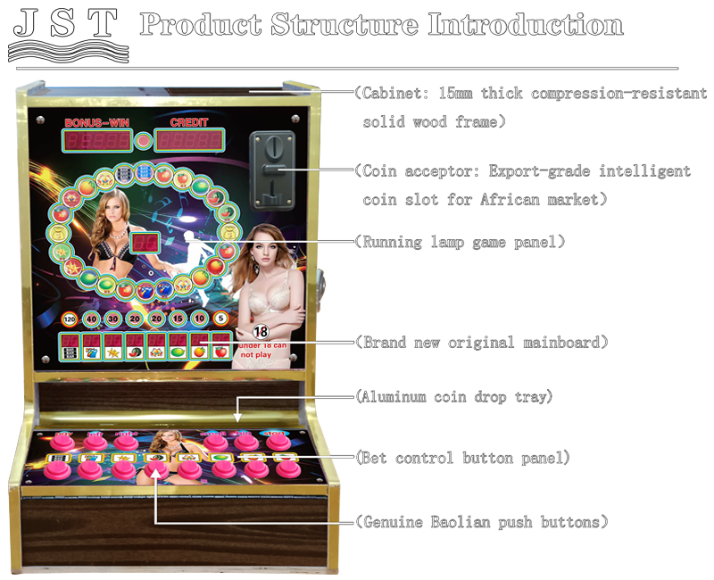 8-bet oval fruit slot machine for Angola bar shop