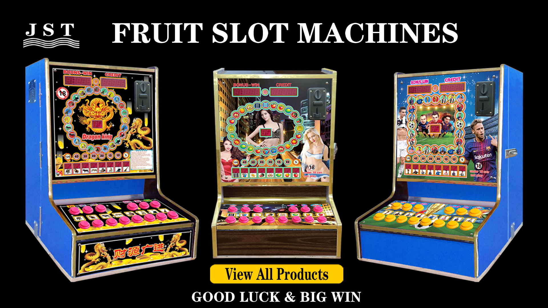 Fruit Slot Machines, Dragon King, Lion King, Mary Game Machines, World Cup Soccer & Animal Themed Slot Machines, Fuqing Chinese Suppliers for Africa
