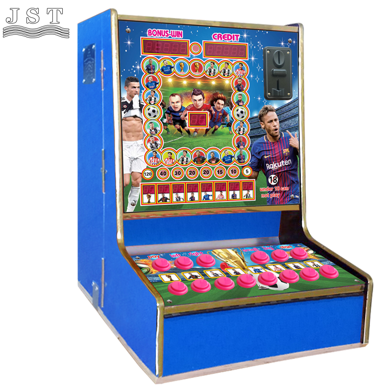 Master of the Air slot machine side view for Angola Luanda bars & small shops, classic 8-bet gambling game with double-up feature, original Taiwan program