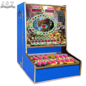 Animal Oval Blue Coin Operated Game Machine For Africa Market