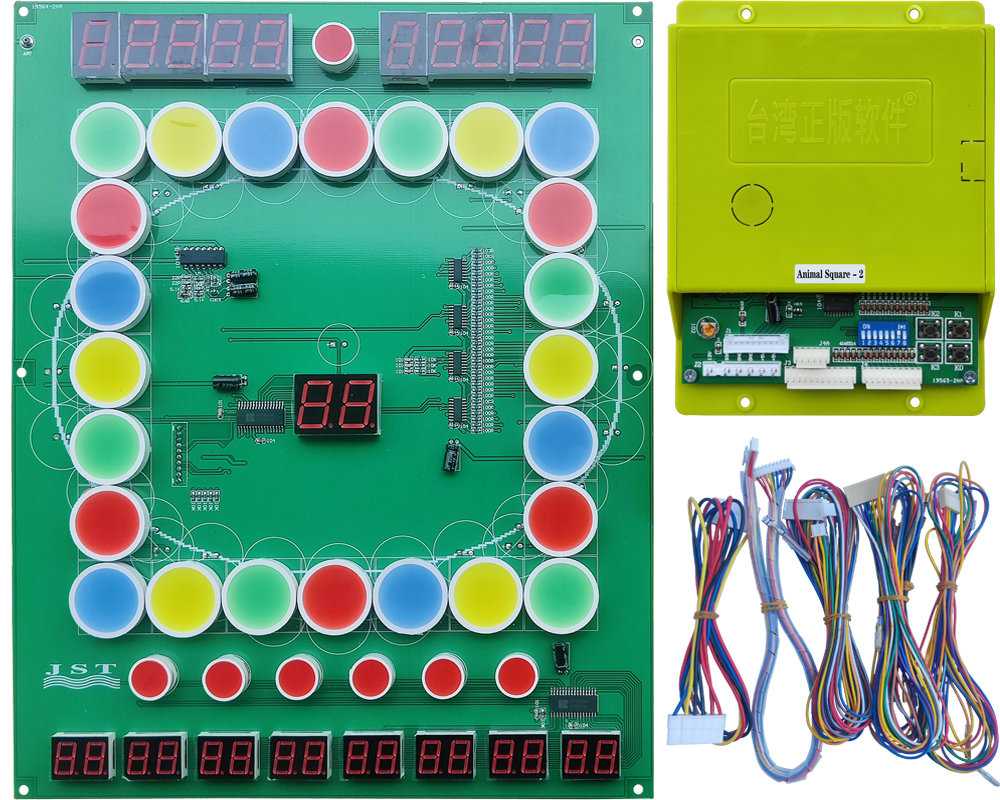 Animal Square coin operated game machine mainboard circuit board accessories