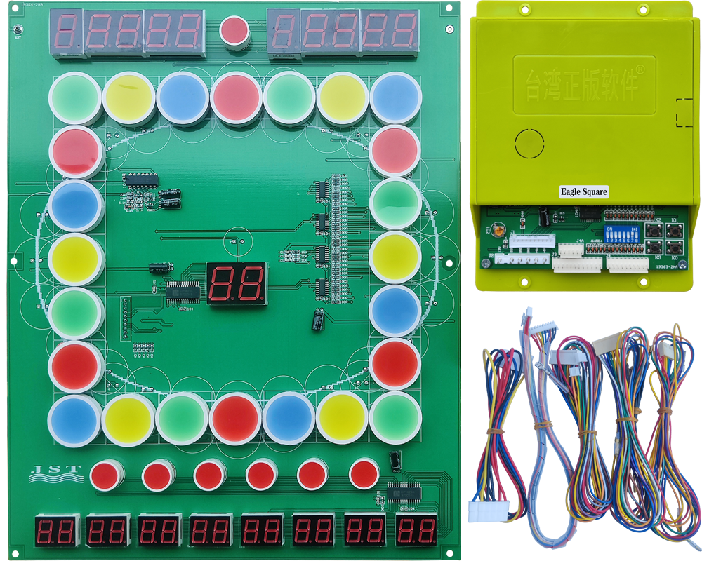 Eagle Square game machine mainboard, spare parts for African jackpot slot machine