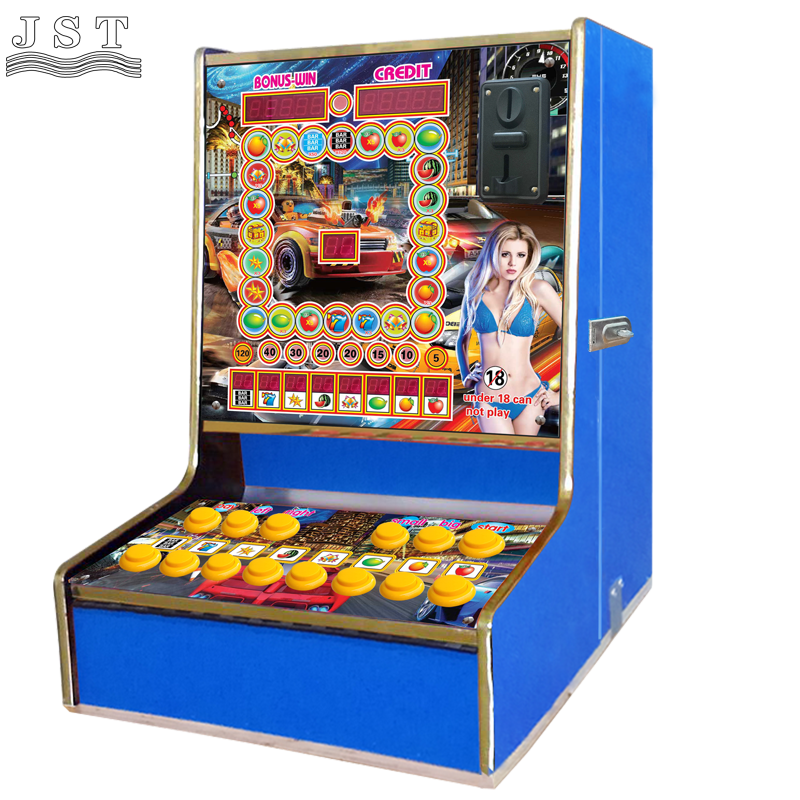 Coin Operated Fruit Square Slot Game Machine for Chinese Businessmen in Ghana, Angola, Zambia, Kenya bars and convenience stores
