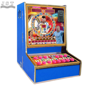 World Cup Round V1 blue right side view, coin operated fruit game cabinet for Africa bar whWorld Cup Round V1 blue right side view, coin operated fruit game cabinet for Africa bar wholesale olesale