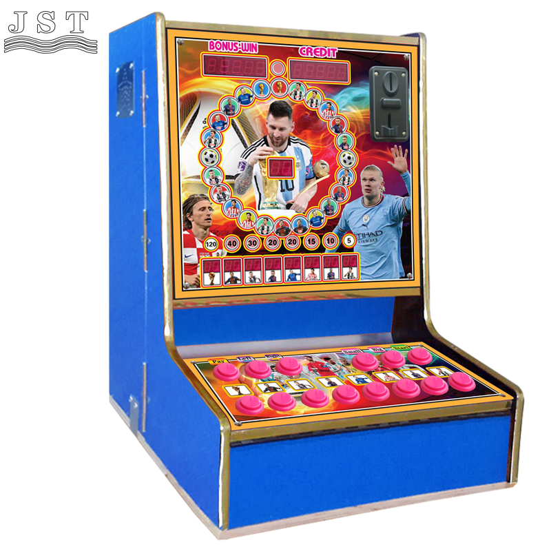 World Cup Round V1 blue right side view, coin operated fruit game cabinet for Africa bar whWorld Cup Round V1 blue right side view, coin operated fruit game cabinet for Africa bar wholesale olesale