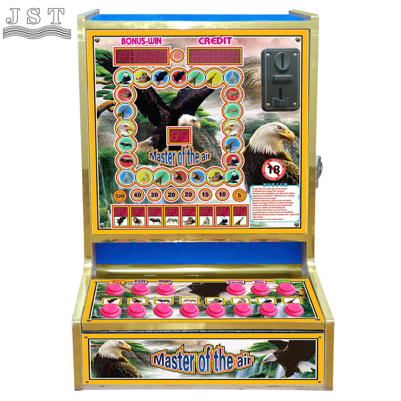 Eagle King animal version coin operated fruit amusement cabinet for bars in Ghana, Zambia, Angola, Tanzania