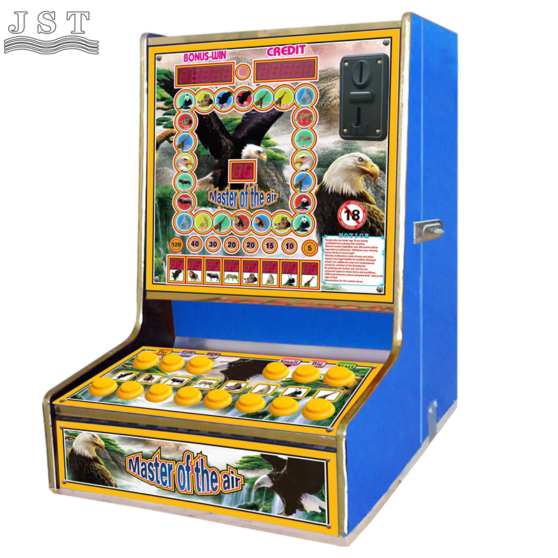Eagle King animal version coin operated fruit amusement cabinet for bars in Ghana, Zambia, Angola, Tanzania, Nigeria