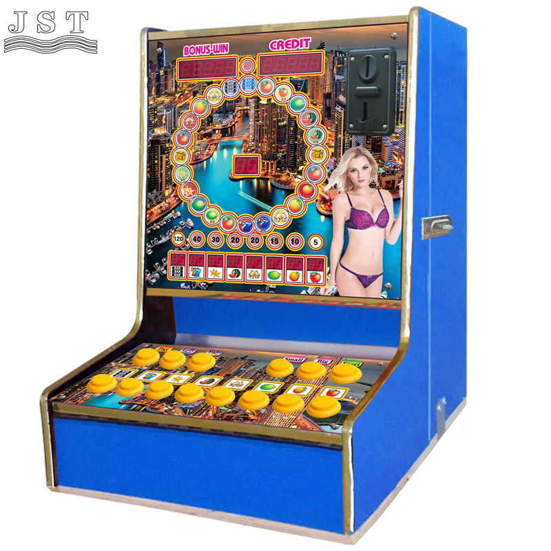 Fruit round game machine left side view