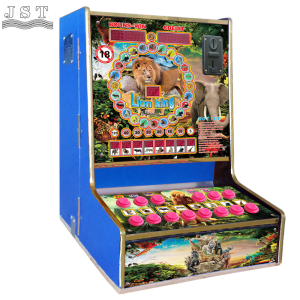 Lion King round coin operated jackpot game machine for bar shop in Ghana Zambia Kenya Tanzania