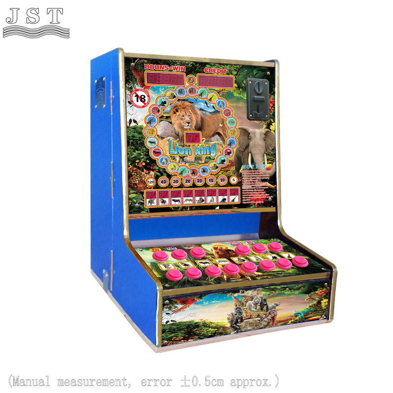 Lion King round coin operated jackpot game machine for bar shop in Ghana Zambia Kenya Tanzania